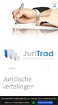 Mobile Screenshot of juritrad.be